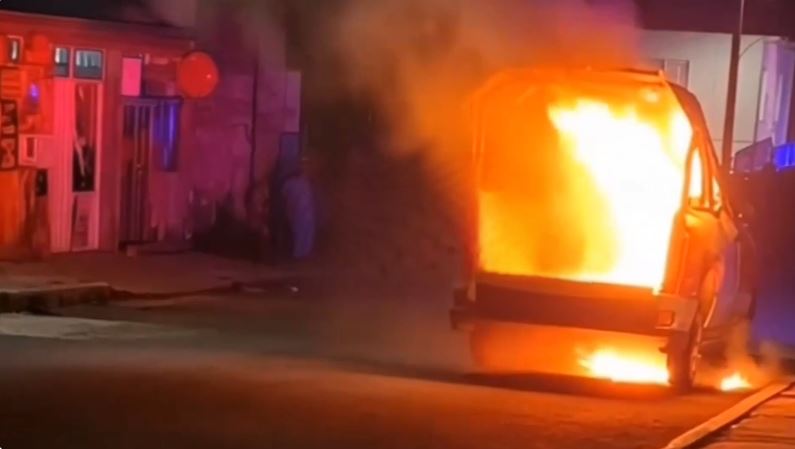 VIDEO: Pobladores queman patrulla luego de que policías arrollaran a un joven
