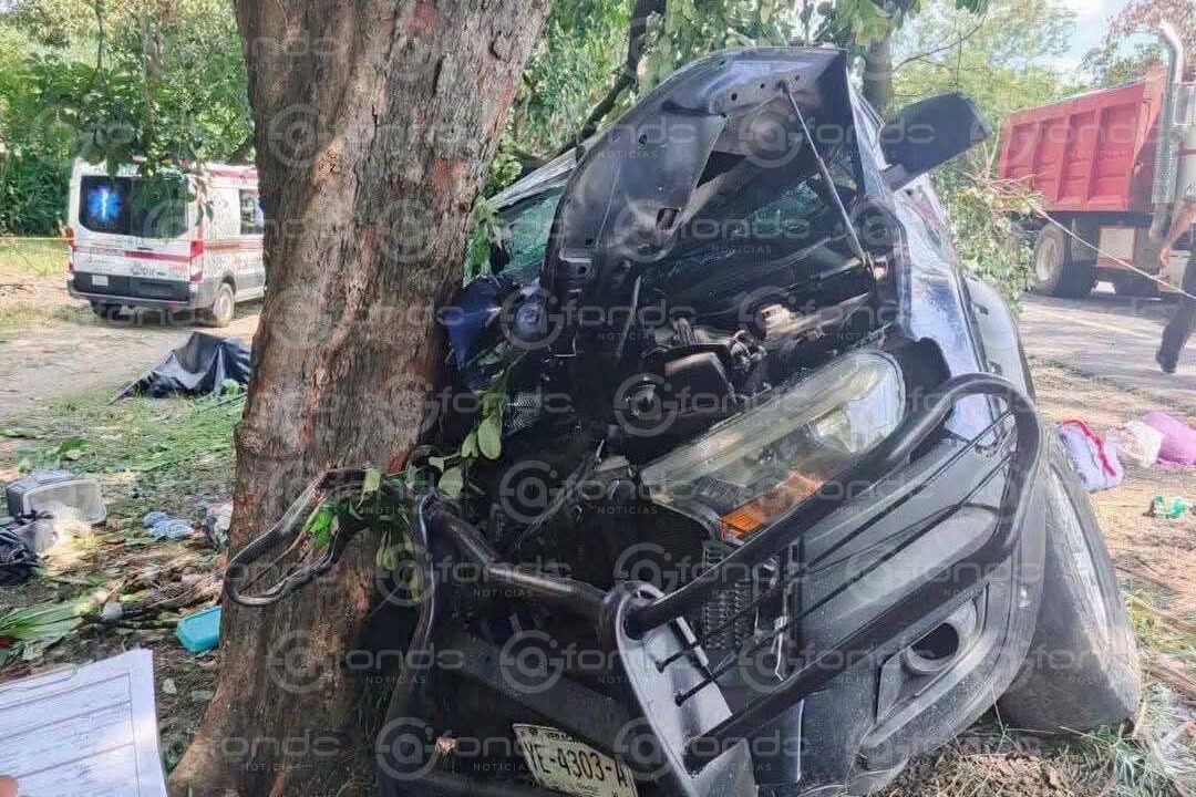 VIDEO: Cuatro mujeres atletas iban en la misma camioneta y murieron al chocar contra un árbol