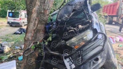 VIDEO: Cuatro mujeres atletas iban en la misma camioneta y murieron al chocar contra un árbol