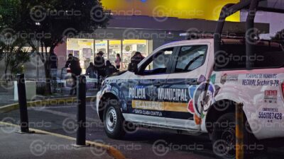 PÁNICO. Criminales asaltan tienda Coppel y balean a un guardia en una plaza de Ecatepec