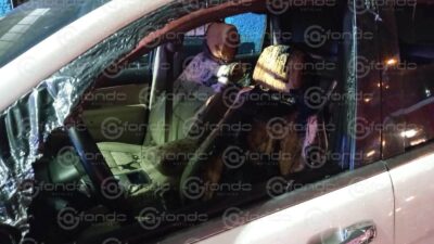 BALACERA: Sujetos armados abren fuego y queman una camioneta en calles de Ecatepec