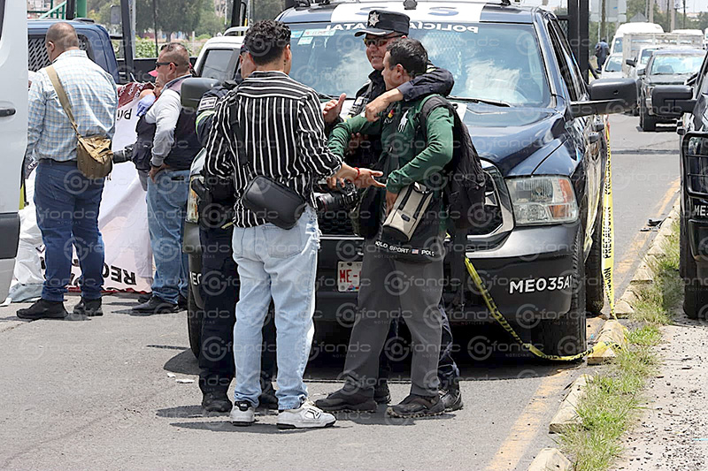 REPRESIÓN. Policía estatal agrede a reportero en Ecatepec; intentó asfixiarlo