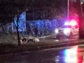 VIDEO: Motociclista viajaba solo por la noche cuando un conductor lo mató