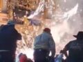 VIDEO. ‘Torito’ se sale de control durante fiesta patronal y deja 21 quemados