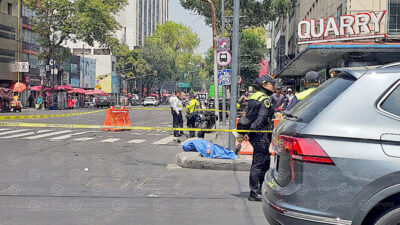 DOLOR. Presunto policía muere en accidente de motocicleta en el centro de la ciudad