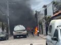 ÚLTIMA HORA: Explota pipa y tanque de gas cuando abastecían en un negocio de comida