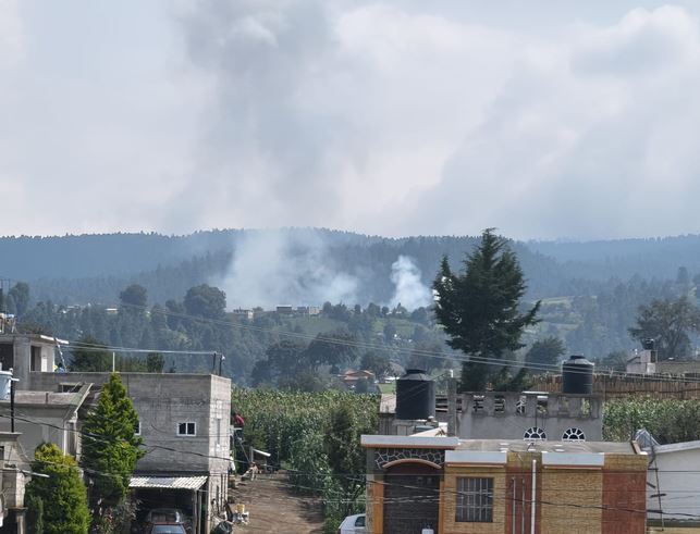 ÚLTIMA HORA: Se registra fuerte explosión de taller de pirotecnia en Edomex