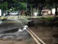 VIDEO: Juntos hasta el final; pareja iba en moto cuando él perdió el control y murieron