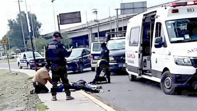 LAMENTABLE. Un hombre muerto y una mujer herida de gravedad deja accidente de moto en Avenida Central