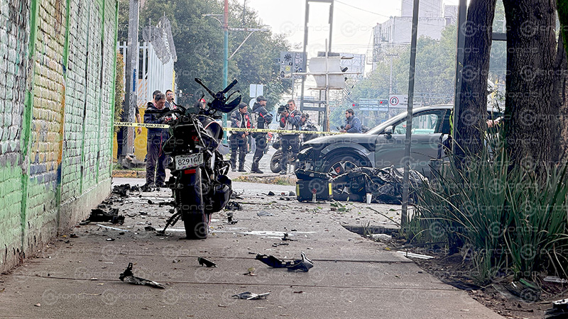 TERRIBLE. «Se escuchó un golpazo»; motociclista muere embestido por una camioneta en CDMX