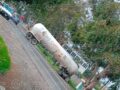VIDEO. Conductor de pipa de gas evita una enorme tragedia en Edomex