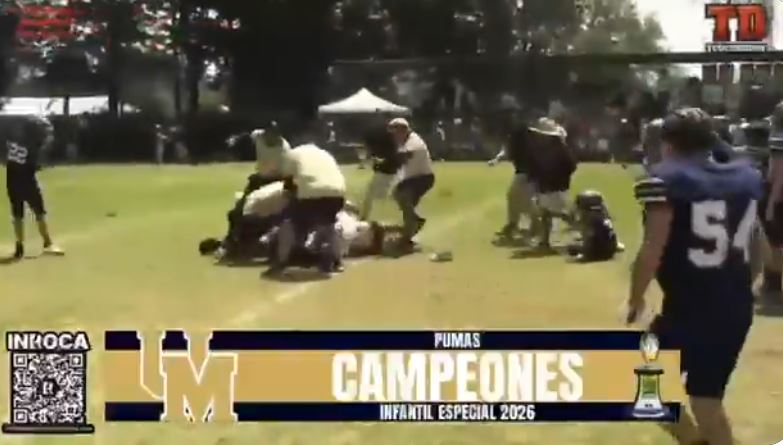 VIDEO: Entrenador de Potros UAEM infantil arma golpiza al perder la final