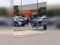 URGENTE: Guardia de plaza comercial mata a motociclista por un lugar de estacionamiento