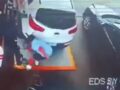 VIDEO: Niño roba la cuenta de un despachador de gasolinera; todo fue grabado