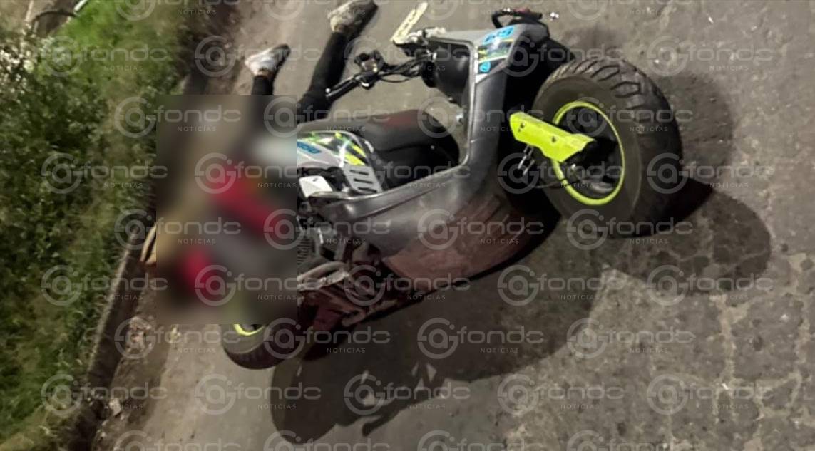 VIDEO. Una pareja viajaba en motoneta por carriles centrales de Zaragoza, cayeron y ella murió