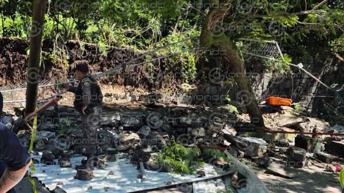 TRAGEDIA. Colapsa barda y mueren tres trabajadores que construían un inmueble de lujo