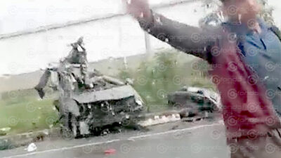ÚLTIMA HORA. Fuerte accidente deja dos personas sin vida sobre la carretera Toluca – Tenango