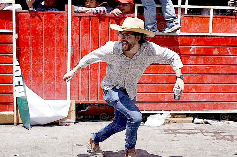 TRAGEDIA. Juan Manuel tenía 28 años; este fin de semana murió embestido por un toro en la ‘huamantleada’