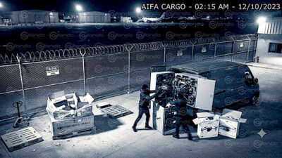 BOTÍN. Delincuentes roban millones de pesos en artículos de DJI afuera del AIFA