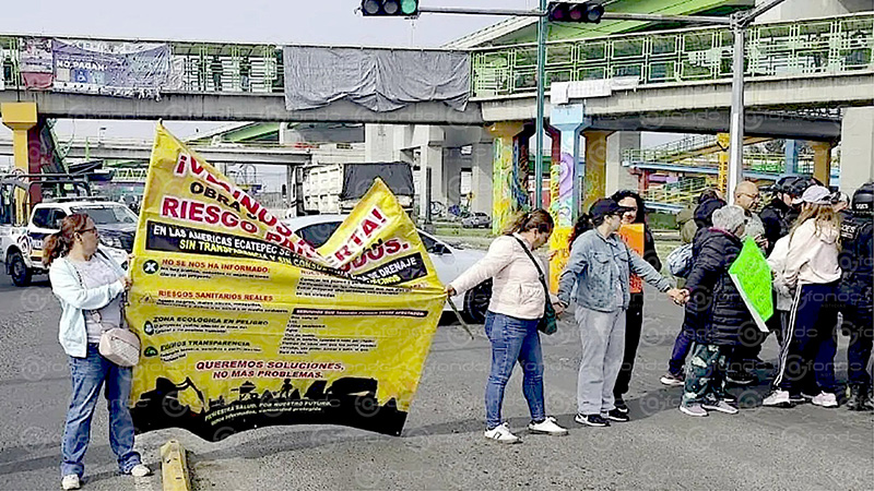 LEY DEL GARROTE. Gobierno de Ecatepec arremete contra vecinos inconformes con una obra