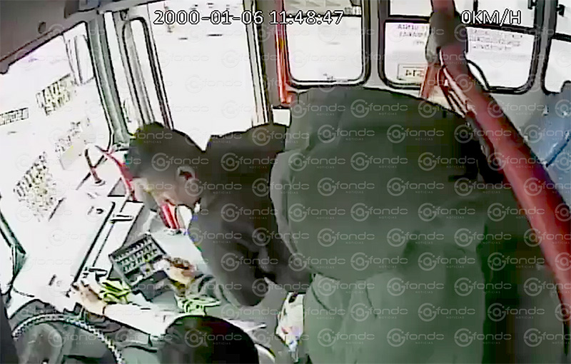VIDEO. ‘Soy del CJNG’; ratero amenaza a chofer y lo despoja de la cuenta del día en el Estado de México