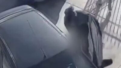 VIDEO: Empresario escapa de varios criminales que se lo iban a llevar