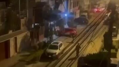 VIDEO: Sujeto mata a balazos a su esposa e hijo frente a sus vecinos