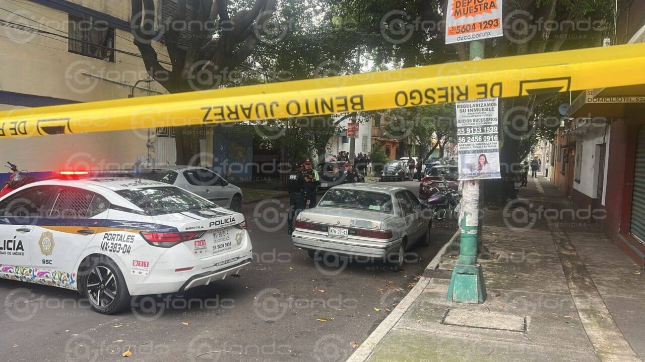 VIOLENCIA. Sujetos en auto discuten con un hombre y luego lo matan a tiros en la CDMX