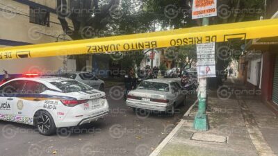 VIOLENCIA. Sujetos en auto discuten con un hombre y luego lo matan a tiros en la CDMX
