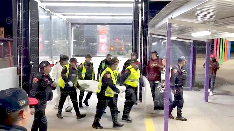 LAMENTABLE. Una mujer murió electrocutada en la estación del Metro Chapultepec