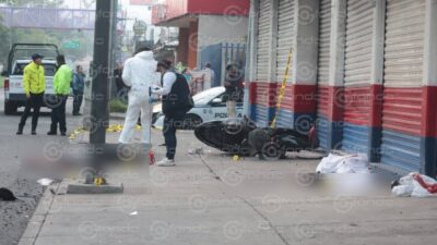 TRAGEDIA. Una pareja iba en motoneta, intentaron esquivar un bache y acabaron muertos