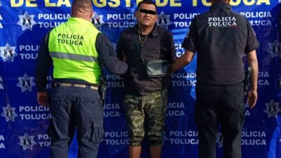 REINCIDENTE: Policías de Toluca capturan a criminal que ha sido encarcelado cinco veces