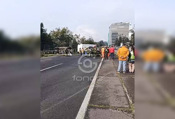 URGENTE: Mueren dos personas calcinadas en un BYD tras un fuerte choque