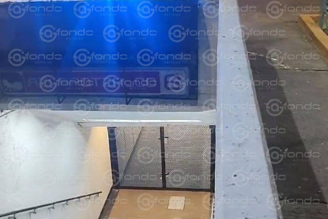 VIDEO: Hombre entra a una estación del Metro con la intención de ya no salir