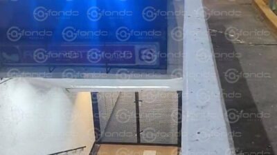 VIDEO: Hombre entra a una estación del Metro con la intención de ya no salir