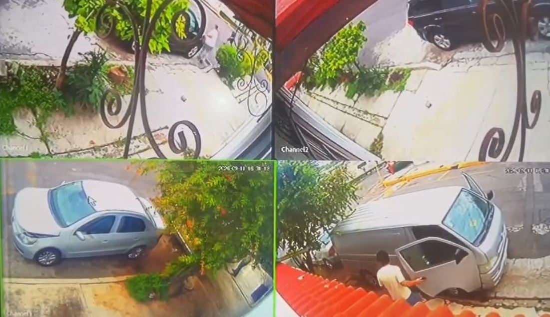 VIDEO: Vecinos descubren que les robaban autopartes, pero ya era muy tarde