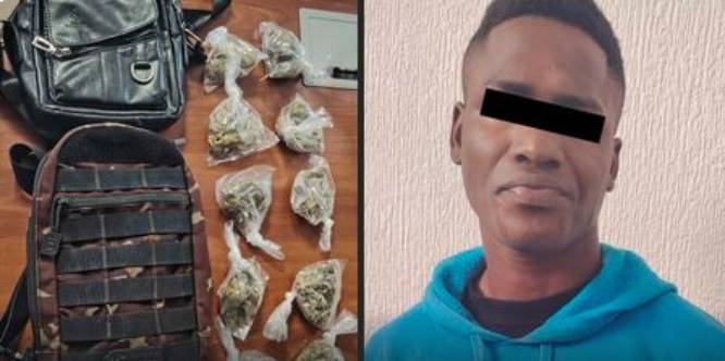 CAPTURADOS: Policías de Toluca detienen a cubanos que asaltaban en moto y vendían droga