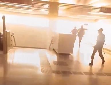VIDEO. Corto circuito provoca pánico y desalojo en la estación Gómez Farías del Metro