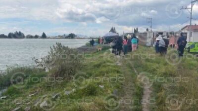 URGENTE: Encuentran el cuerpo de un joven que ayer cayó a un bordo en Edomex