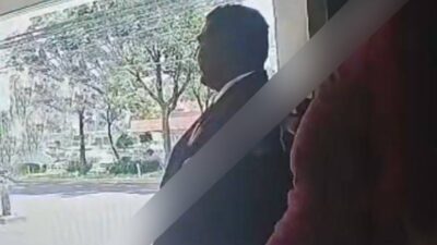 VIDEO: Asaltante apuñala a guardia de edificio porque no lo dejó pasar