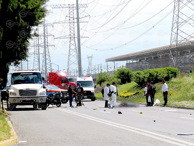 VIDEO. La mochila, el casco, los zapatos y el cuerpo sin vida de José Carlos terminaron sobre el pavimento