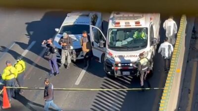 TRAGEDIA: Él intentaba cruzar la autopista cuando la muerte llegó de un solo golpe