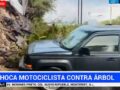 VIDEO: Conductor arrolla a reportera y camarógrafo que cubrían otro accidente en vivo