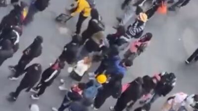 VIDEO: Adolescente termina sin una mano por llevar bombas a la marcha del 2 de octubre