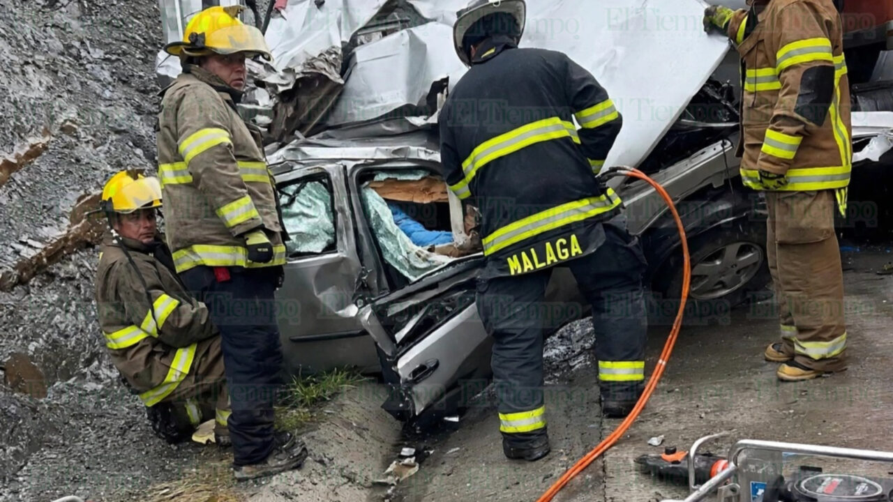 VIDEO: Cámara de tráiler graba impactante choque fatal en el libramiento
