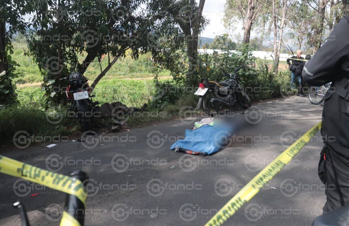 TERRIBLE. Mueren Francisco Javier y Jesús Alfonso al chocar de frente en sus motocicletas