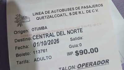 ABUSO. Rutas de camiones aumentan de manera exagerada el pasaje en Edomex