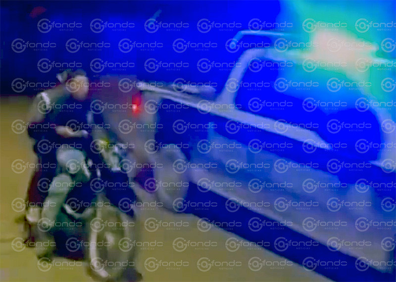 VIDEO. Policías derriban a delincuentes que intentaban escapar en una motocicleta