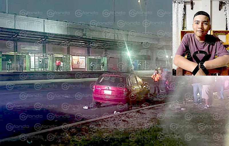 TRAGEDIA. Diego tenía 14 años; ayudaba a cambiar una llanta cuando  un borracho lo mató