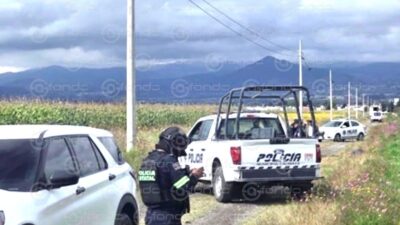 CRIMEN. Abandonan cuerpo de un hombre ejecutado junto a un camino de terracería